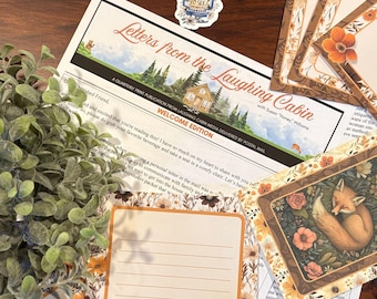 Snail Mail Club Subscription |  Letters from the Laughing Cabin | Quarterly Print Publication