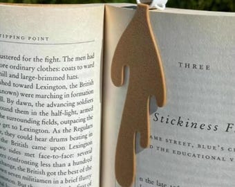 Marcapáginas divertido con café derramado, protector de página con charco de café, marcapáginas de broma con página mojada, pestaña de esquina con salpicadura inusual, regalo para ratones de biblioteca