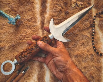 Réplica de Kunai de acero real, cuchillo Kunai en EE. UU. Regalo de cumpleaños, felicitaciones, regalo de Navidad para el esposo, regalo para papá e hijo, regalos para él/ella
