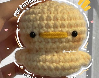 Easy Baby Duckie Crochet Pattern - No Sew Project