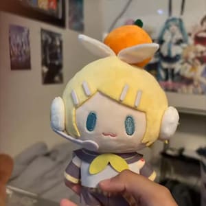 Hatsune Miku Plush Stuffed Toy Kagamine Len Kawaii Figure Plush Doll Gifts 15cm