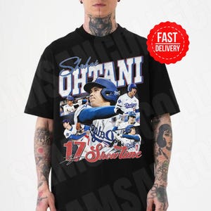 OHTANI Baseball Tee, Baseball Shirt, MLB Baseball Bootleg Tee, Retro Baseball Tee, Sports Graphic Shirt, Throwback Baseball