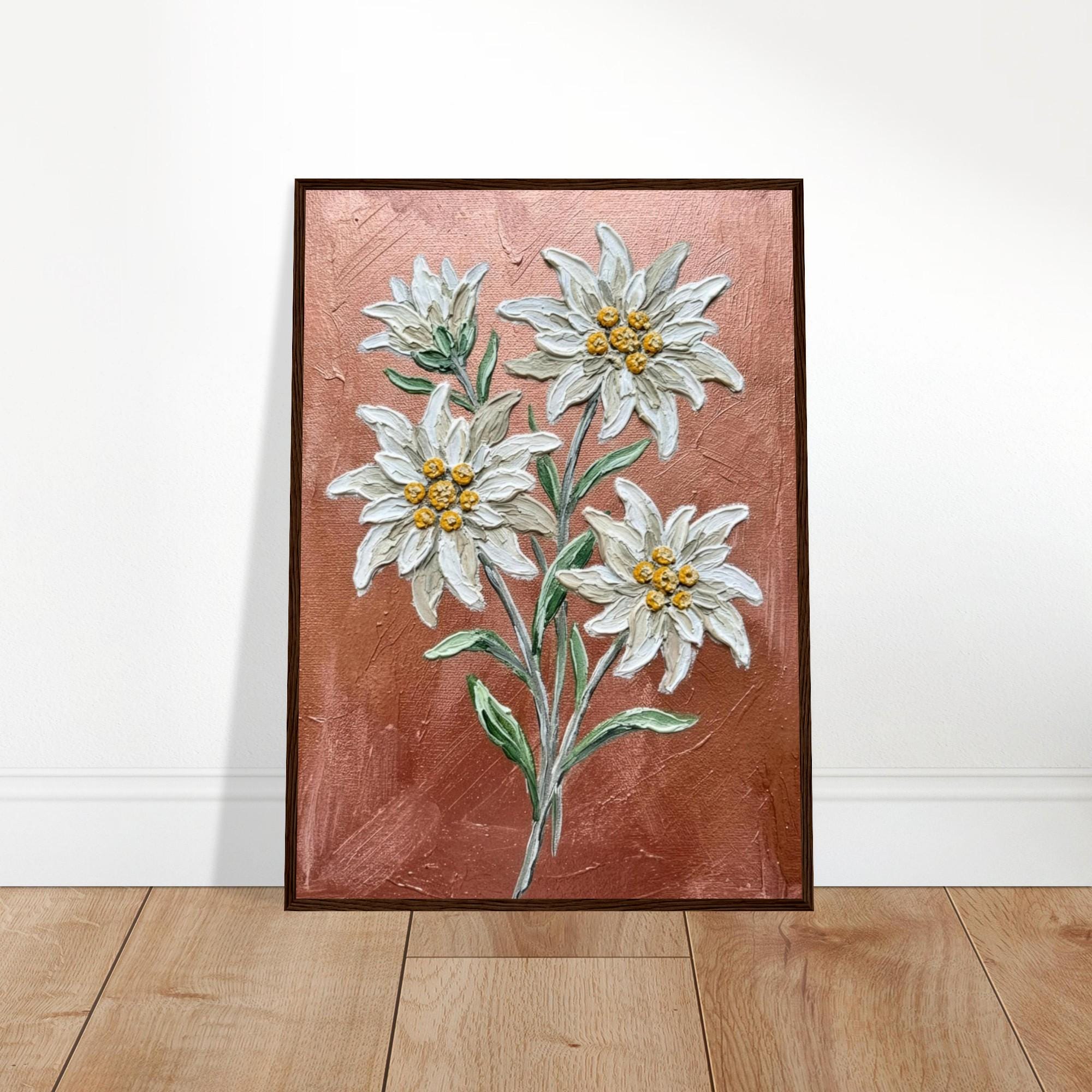 Herbier De Fleurs Séchées / Herbier Encadré / Hortensias