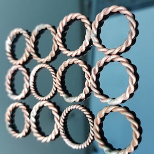 Tensor Ring Set Sacred/Lost/New/RaMu/Viking/Bosnian/Solomon’s/528 Hz/432 Hz/741 Hz/ 852 hz/963 Hz/Earth Cubit - Laptop/Smart Meter/Wi Fi/EMF