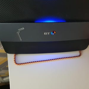 Tensor Ring WiFi Router Smart Meter Laptop Radiation Harmoniser Solomon's Cubit 333 MHZ Orgone Harmonise Phones Cell Phone EMF 5G RF Shield