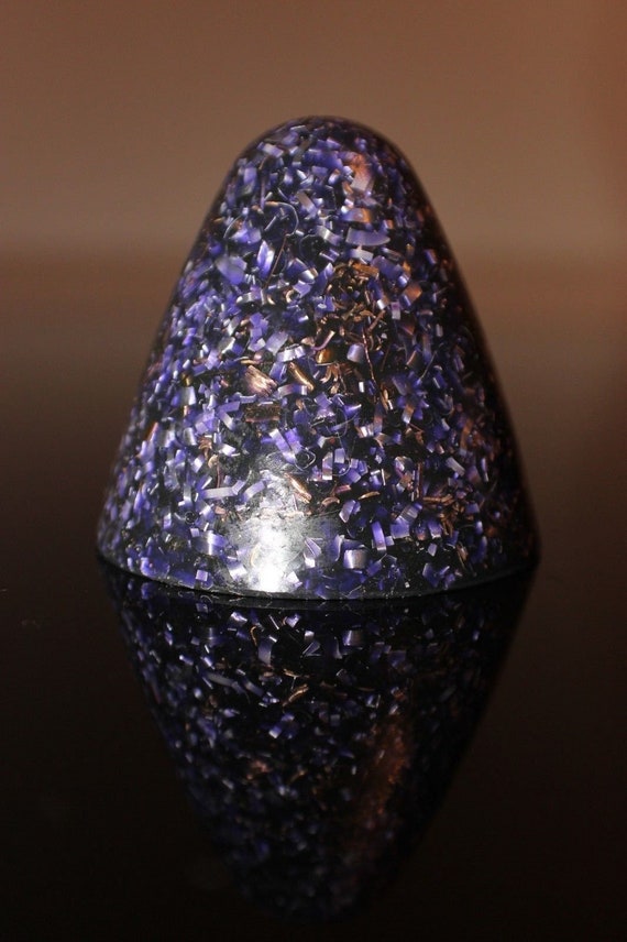 REIKI CHARGED 188mhz AMETHYST clear quartz crystal