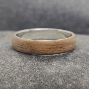 Silver and Alder Ring - Handcrafted and Sustainably Sourced