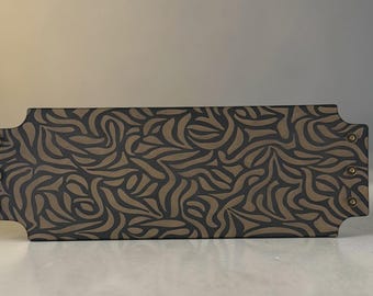 Leather Wrap for 30oz Tumbler - Organic Leaf-Flow