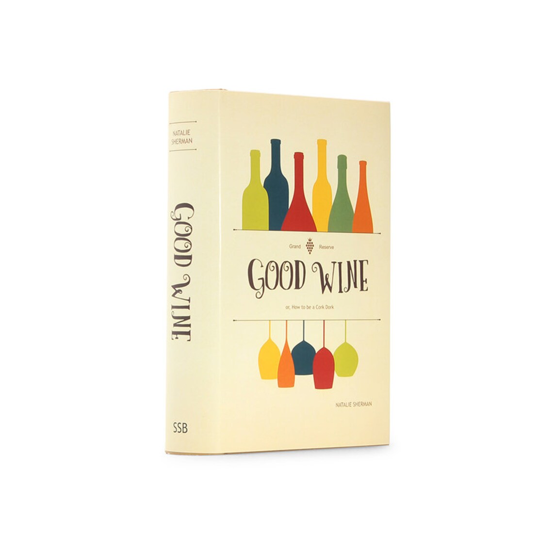 GOOD WINE Hollow Book Safe for Wine Lovers and Cork Dorks Etsy