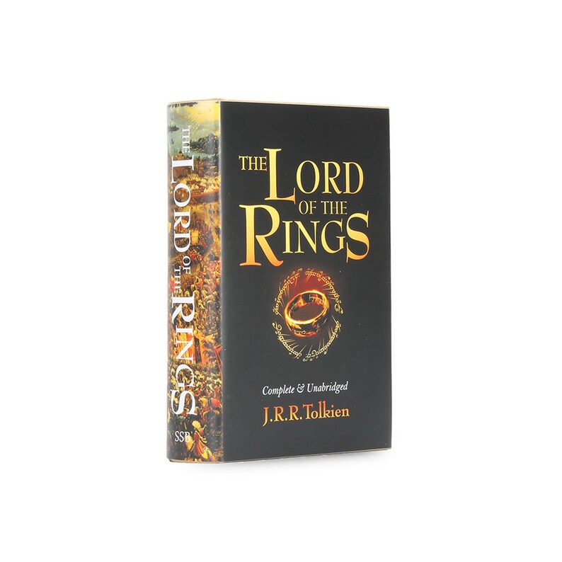 Engagement Ring Hollow Book Proposal Ring Book Free shipping USA Lord of the Rings