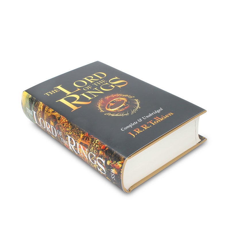 Engagement Ring Hollow Book Proposal Ring Book Free shipping USA Lord of the Rings