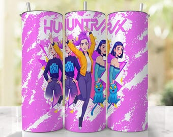 Kpop Demon Hunters Tumbler Wrap 20oz Tumbler Wrap Saja Boys Tumbler Wrap, KPOP Demon Hunters Tumbler Wrap (Digital Download)