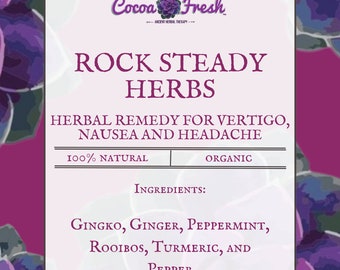 Rock Steady Herbs for Vertigo