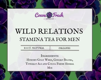 Wild Relations Stamina Tea for Men