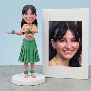 Hula dancer figurine - Etsy 日本