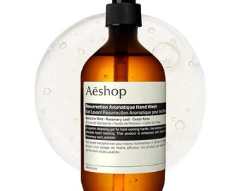 Resurrection Aromatique Hydrating Hand Wash Gentle Non-Drying Hand Soap with Mandarin Rind Rosemary Lavender Moisturizing Kitchen & Bathroom
