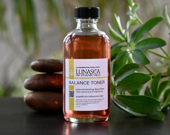 Balance pore minimizing daily face toner