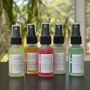 Travel and Trial size plant essence face mist