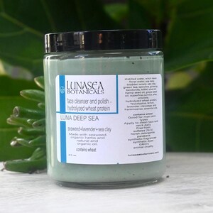 seaweed pore refining cleansing face polish and mask image 2