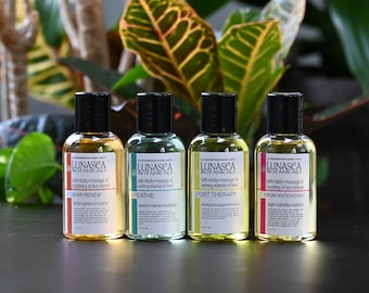Óleos de massagem de aromaterapia para bem-estar
