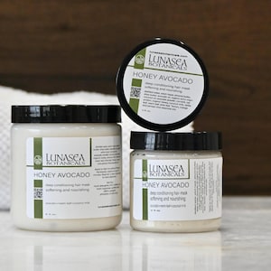 Deep Conditioning Honey Avocado Hair Mask