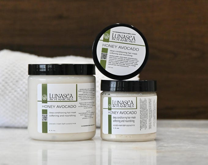 Deep Conditioning Honey Avocado Hair Mask