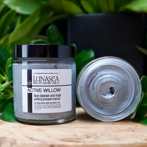 Active Willow Charcoal Cleanser und Maske