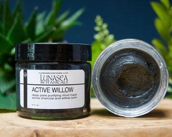 Activated Willow Charcoal Purifying Mud Mask