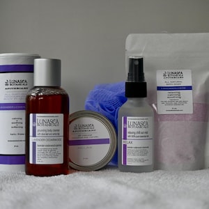 Relaksujący zestaw upominkowy Lawenda Wellness