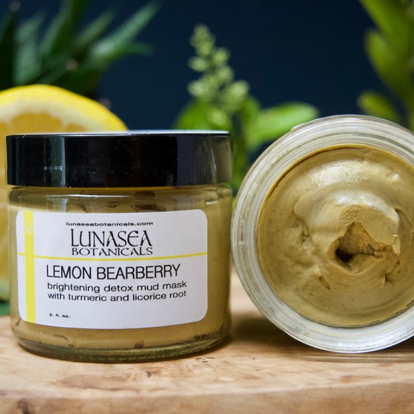 Lemon Bearberry Brightening Detox Mud Mask