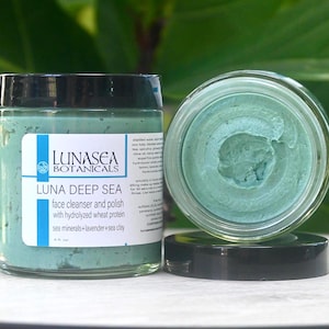 seaweed pore refining cleansing face polish and mask image 1