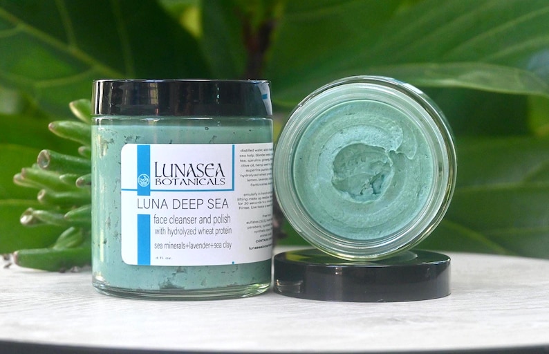 seaweed pore refining cleansing face polish and mask image 1