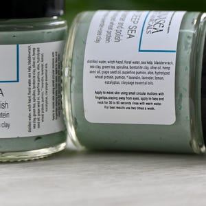 seaweed pore refining cleansing face polish and mask image 3