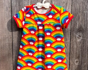 Robe d'été arc-en-ciel