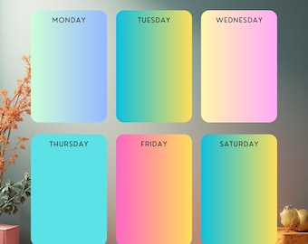 Minimalist Digital Weekly Planner | Undated GoodNotes, iPad (PDF)