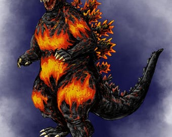 Kaiju Collector Series | Digital Drawing Prints