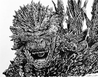 Godzilla Minus One | Tekening