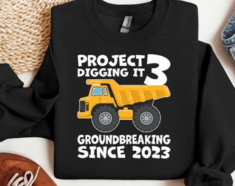 Kids Project 3 Bagger es 3. Geburtstag Junge 3 Jahre alt