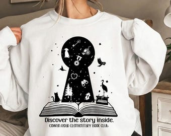 Entdecken Sie die Geschichte im PNG, Buchclub-Shirt-Design, Grundschullesung Lehrer Sublimation Digital Download