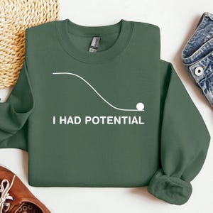 SVG "Eu tinha potencial", SVG engraçado de física e ciência