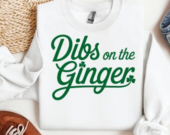 Dibs On The Ginger St Patrick's Day png