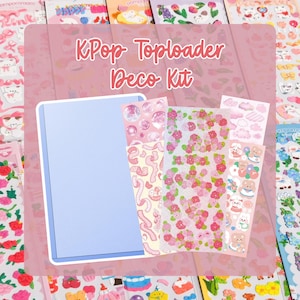 DIY KPop Toploader Deco Kit | Toploader, Sleeves, Stickers
