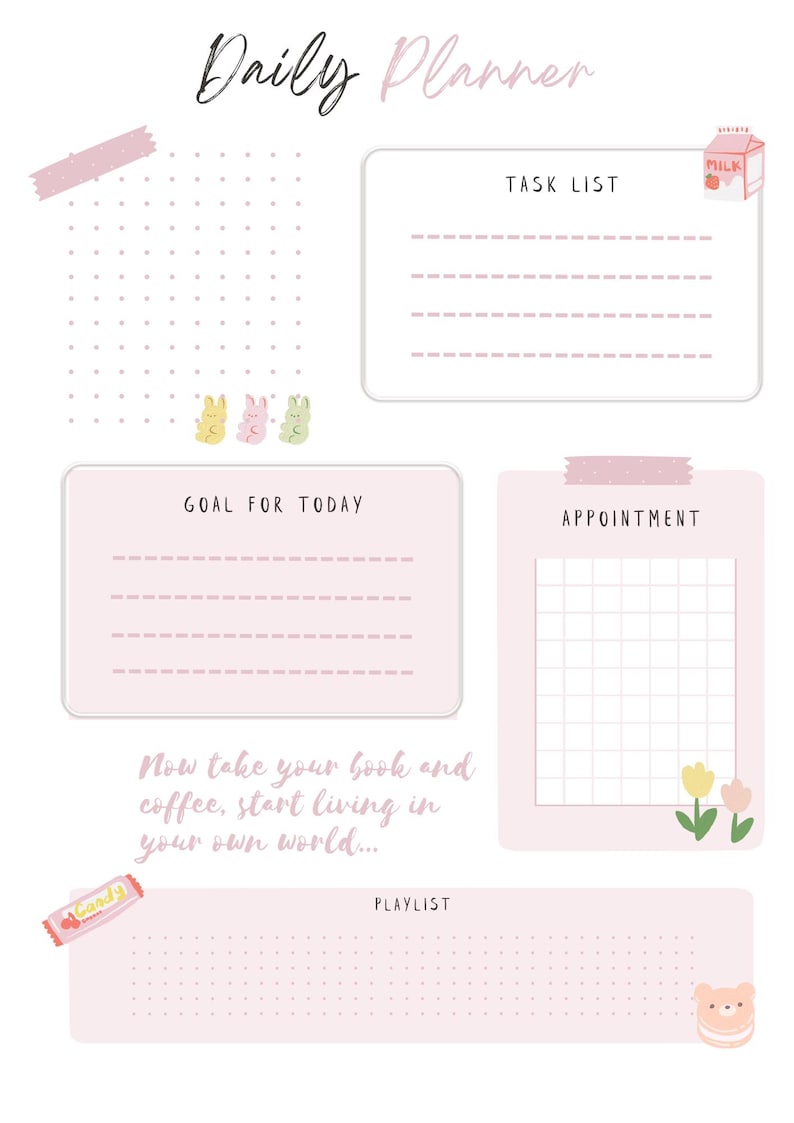 2025 Annual Planner Minimalist Yearly Planner Printable A4 PDF
