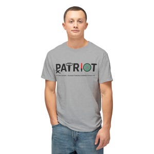 ATC Patriot Graphic Tee - Air Traffic Controller Shirt - Patriot Definition Back Print