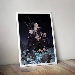 Poster di NieR / Poster di gioco / Grafica di gioco / Decorazioni di gioco / Poster di videogiochi / Regalo di gioco / Stampa di videogiochi / Arte murale