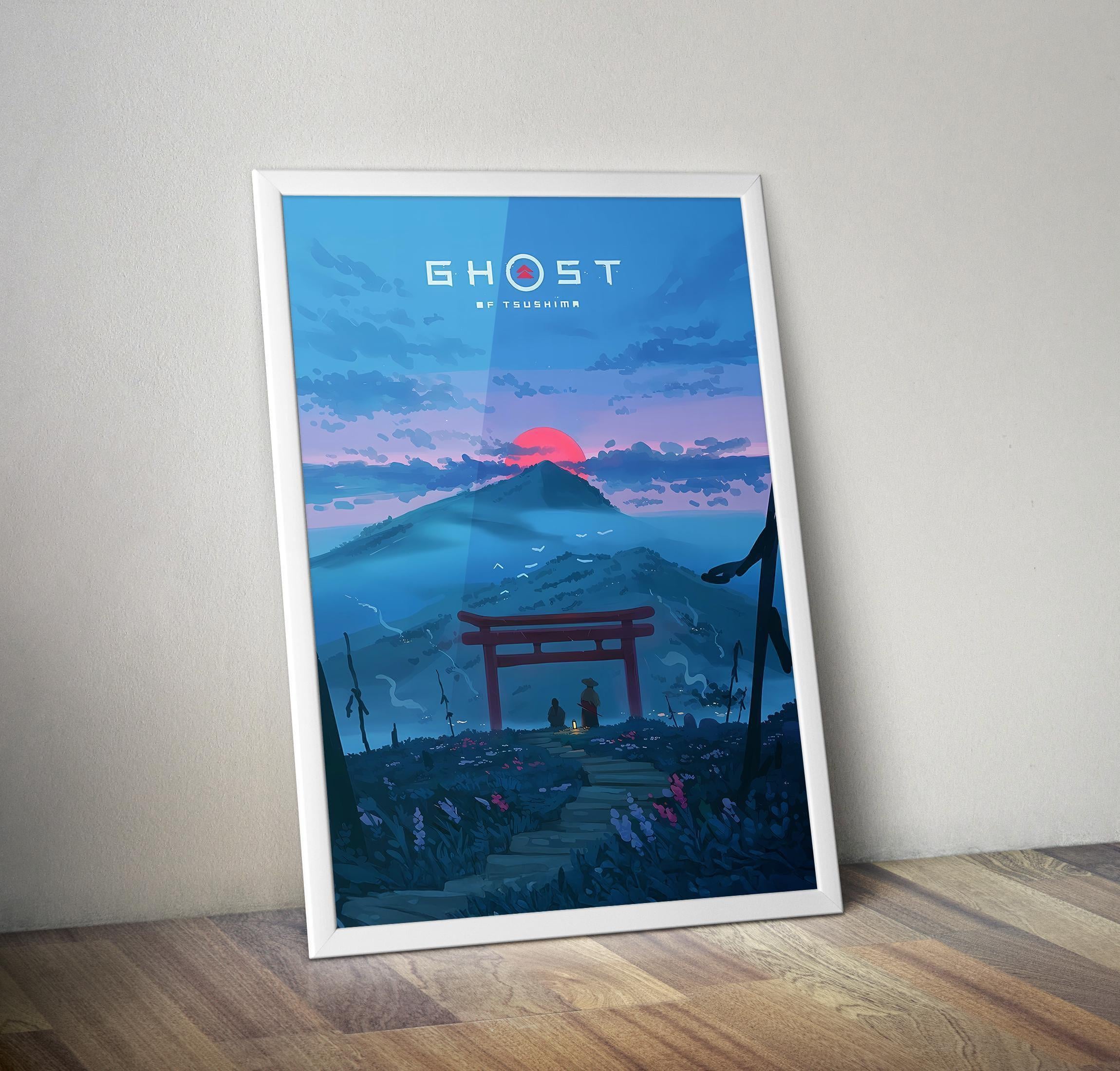 Ghost of tsushima poster - Etsy 日本