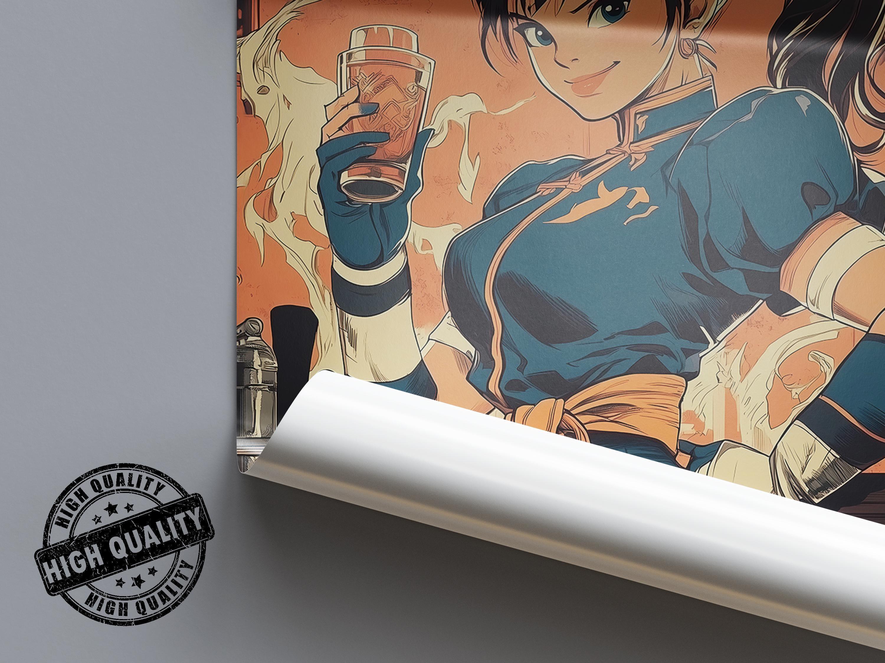 Street Fighter Chun Li Poster | Gaming Poster | Gaming Artwork | Gaming ...