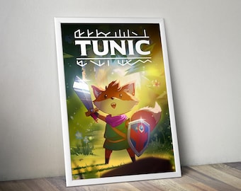 Póster de juego de túnica / Póster de juego / Arte de juego / Decoración de juego / Póster de videojuego / Regalo de juego / Impresión de videojuego / Arte mural