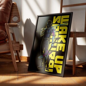 Cyberpunk 2077-poster | Johnny Silverhand-poster | Gamingposter | Gamingkunstwerken | Gamingdecoratie | Videogameposter | Videogameafdruk afbeelding 5