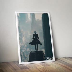 Poster di NieR / Poster di gioco / Grafica di gioco / Decorazioni di gioco / Poster di videogiochi / Regalo di gioco / Stampa di videogiochi / Arte murale